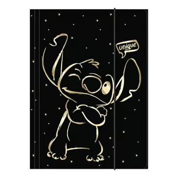 Gumis mappa COOLPACK Stitch Gold 1. A/4