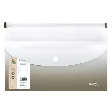   Irattasak SPOKO ReLeaf Gradient PP A/5 cipzáras és DL patentos szürke