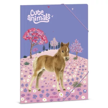 Gumis mappa ARS UNA A/4 Cute Animals-Horse