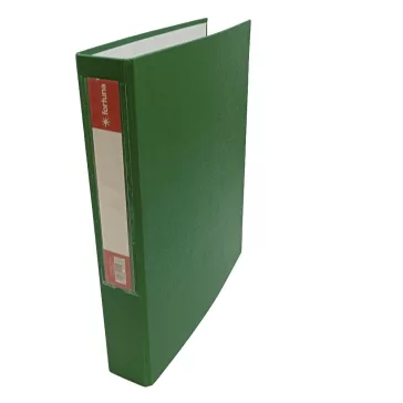Gyűrűskönyv FORTUNA A/4 55mm 2 gyűrű zöld