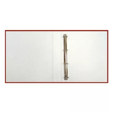 Gyűrűskönyv FORTUNA A/4 55mm 4 gyűrű piros