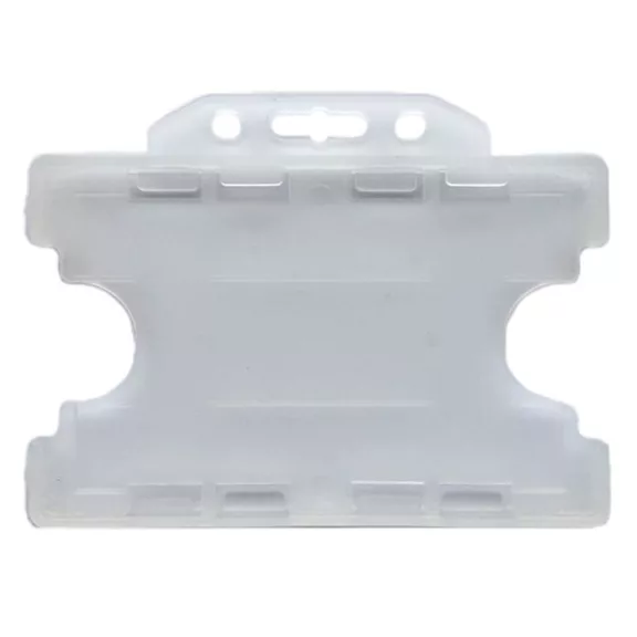 Azonosítókártya tartó Proximity álló 85x54mm opál 2 kártyás
