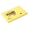 Öntapadós jegyzettömb 3M Post-it 655 76x127mm sárga 6x100 lap