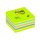 Öntapadós jegyzettömb 3M Post-it LP 2028NB 76x76mm lollipop zöld  450 lap