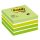 Öntapadós jegyzettömb 3M Post-it LP2028G 76x76mm aquarell zöld 450 lap