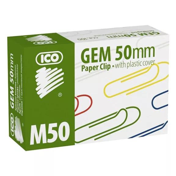 Gemkapocs ICO 50mm színes 100 darabos