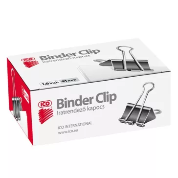 Binder csipesz ICO 41 mm 12darabos