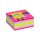 Öntapadós jegyzettömb STICK'N 51x51mm neon rózsaszín mix 250 lap