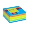 Öntapadós jegyzettömb STICK'N 76x76mm neon kék mix 400 lap