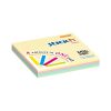 Öntapadós jegyzettömb STICK'N 76x76mm pasztell magic pad 100 lap