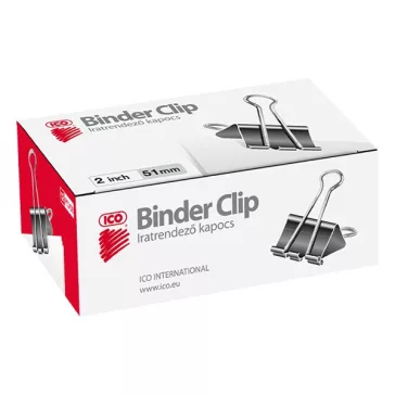 Binder csipesz ICO 51 mm 12 darabos