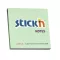 Öntapadós jegyzettömb STICK'N 76x76mm pasztell zöld 100 lap