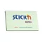 Öntapadós jegyzettömb STICK'N 76x127mm pasztell zöld 100 lap
