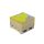 Öntapadós jegyzettömb STICK'N Kraft cube 76x76mm mini raklapos mix 400 lap