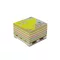 Öntapadós jegyzettömb STICK'N Kraft cube 76x76mm mini raklapos mix 400 lap