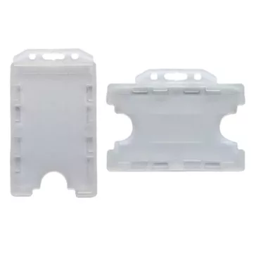   Azonosítókártya tartó Proximity fekvő 85x54mm opál 2 kártyás