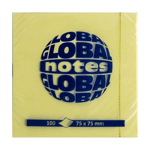 Öntapadós jegyzet GLOBAL Notes 3654-01 75x75mm 100 lap