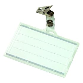   Azonosítókártya tartó DONAU 88x55 mm csipeszes PP átlátszó