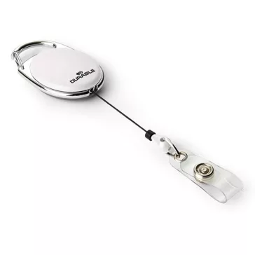   Azonosítókártya tartó DURABLE Style patentos kihúzható fehér