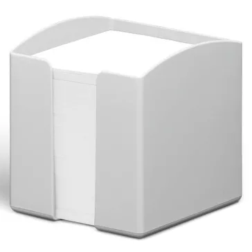   Kockatömbtartó DURABLE Eco műanyag 10x10 cm töltött szürke