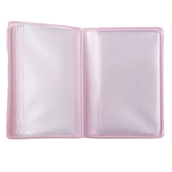 Okmánytartó PASTELINI álló 6 lapos vegyes színekben