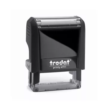   Bélyegző TRODAT Printy 4.0 4911 eco-fekete ház fekete párna