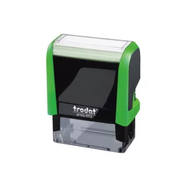   Bélyegző TRODAT Printy 4.0 4912 almazöld ház fekete párna