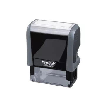   Bélyegző TRODAT Printy 4.0 4912 eco-szürke ház fekete párna