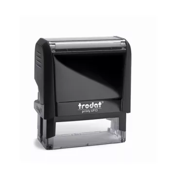   Bélyegző TRODAT Printy 4.0 4913 eco-fekete ház fekete párna