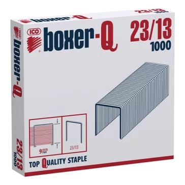 Tűzőkapocs BOXER Q 23/13 1000 darabos