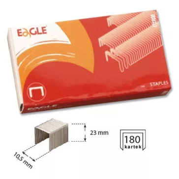 Tűzőkapocs EAGLE 23/23 1000 darabos