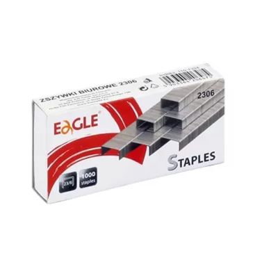Tűzőkapocs EAGLE 23/6 1000 darabos