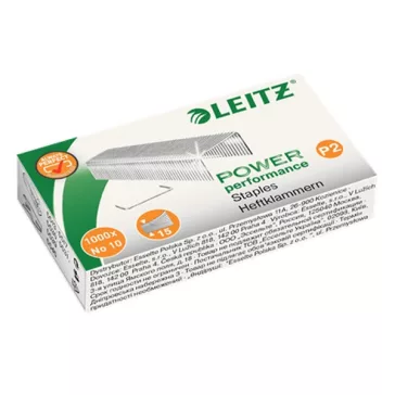 Tűzőkapocs LEITZ P2 No.10 1000 darabos