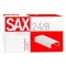 Tűzőkapocs SAX 24/8 réz 1000 darabos