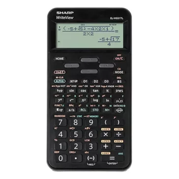  Számológép tudományos SHARP EL-W531TLBBK 420 funkciós 12 digit fekete