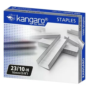Tűzőkapocs KANGARO 23/10 1000 darabos