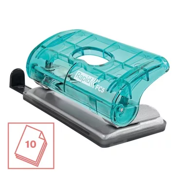 Lyukasztó RAPID Colour Breeze mini 2 lyukú kék