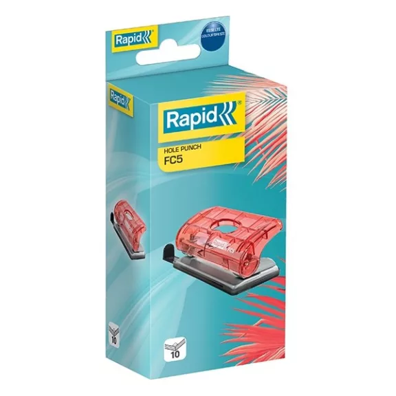 Lyukasztó RAPID Colour Breeze mini 2 lyukú kék