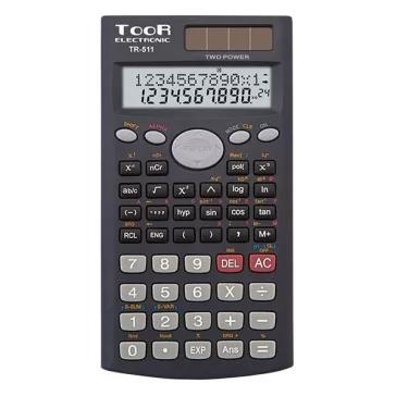   Számológép tudományos TOOR TR-51 240 funkciós 2 soros 12 digit