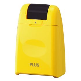   Bélyegző roller PLUS adatvédelmi szöveget titkosító 26 mm x 50 m citromsárga