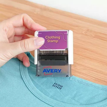 Textilbélyegző AVERY 288 karakter