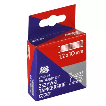 Tűzőkapocs GRAND 1,2x10 mm 1000 darabos