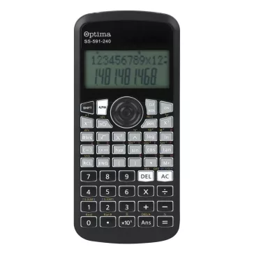   Számológép tudományos OPTIMA SS-591 240 funkciós 12 digit