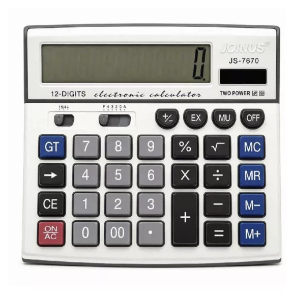 Számológép asztali JOINUS JS-7670 12 digit Számológép asztali JOINUS JS-7670 12 digit