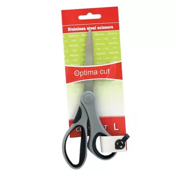 Olló irodai OPTIMA 18cm szürke