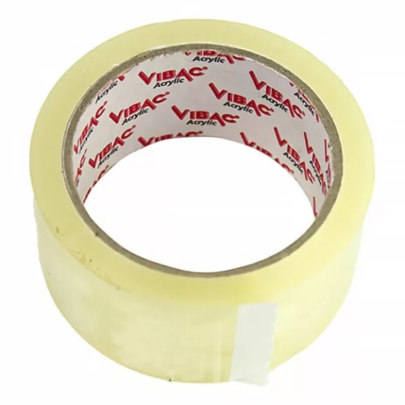 Ragasztószalag VIBAC Akril  V-28 48mmx66y csendes átlátszó