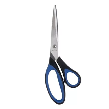 Olló irodai SPOKO S0537 21cm szimmetrikus fekete-kék