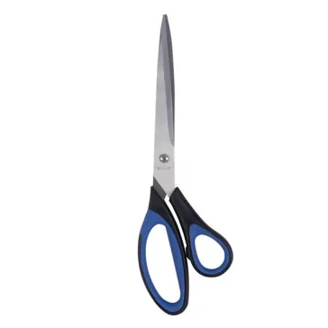 Olló irodai SPOKO S0539 26cm szimmetrikus fekete-kék