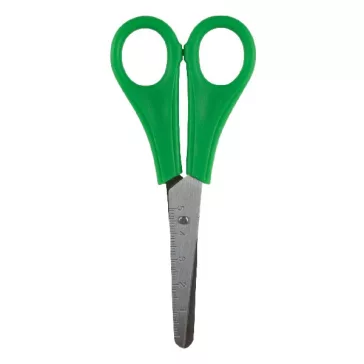 Olló iskolai ASTRA kerekített vonalzós 13cm