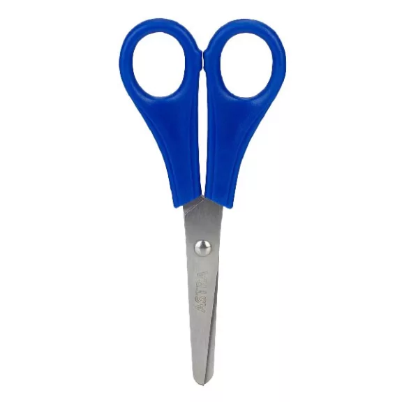 Olló iskolai ASTRA kerekített bal kezes 13cm